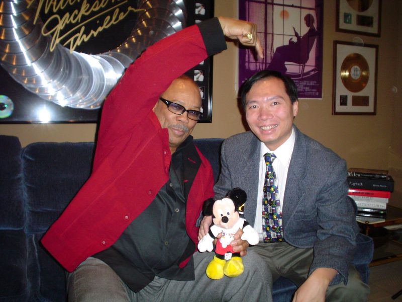 Newton Lee and Quincy Jones enjoyed many collaborations over the years through the American Film Institute and Association for Computing Machinery . 